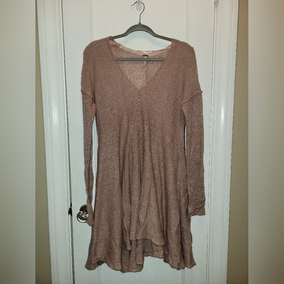 Free People Dancing In The Forest Sweater Tunic Women's Size M - Picture 4 of 10